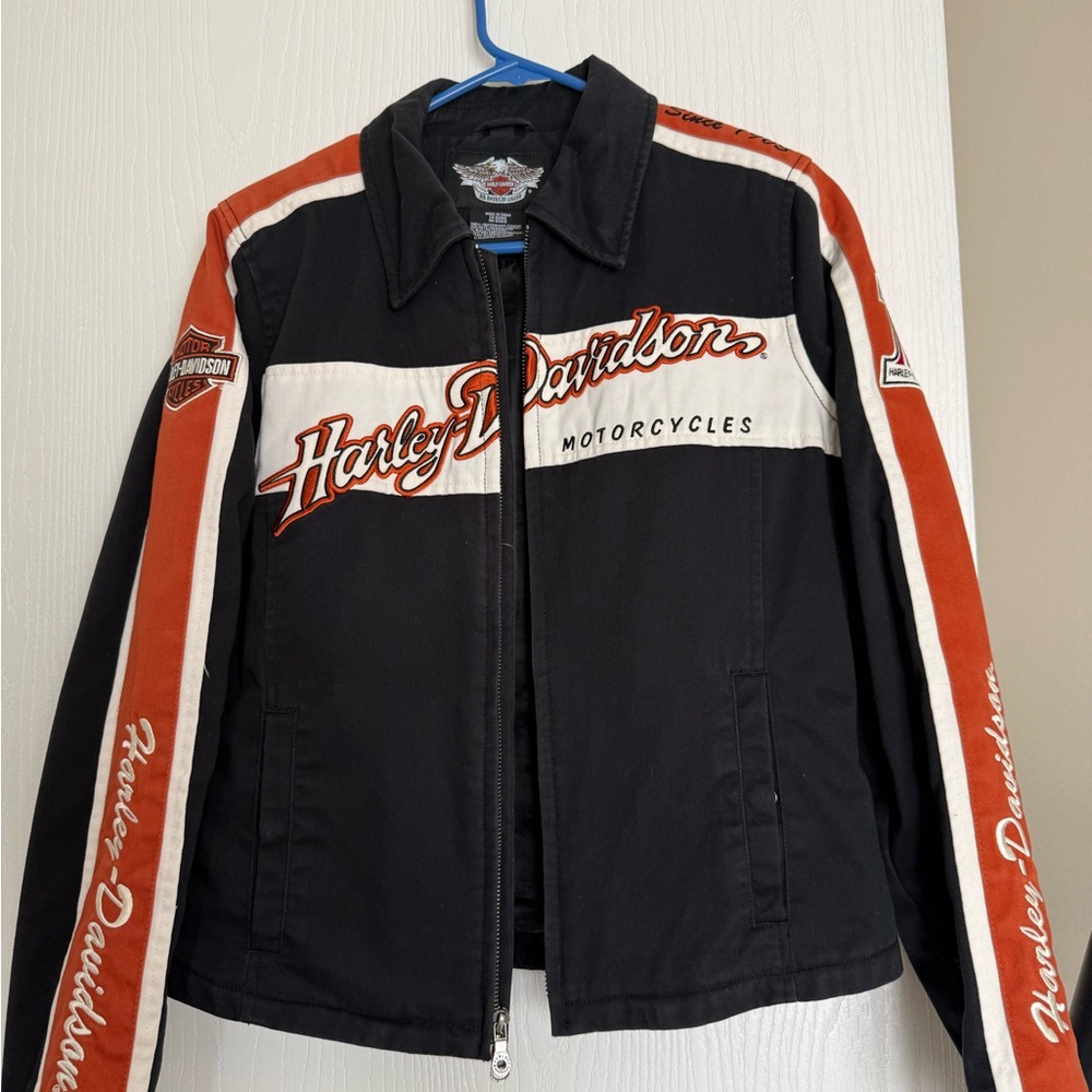 Harley-Davidson Black Jacket with Iconic Logo